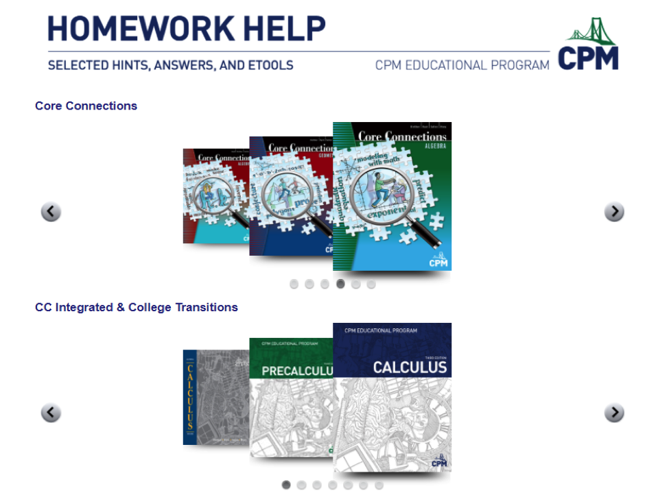 cpm cca2 homework answers