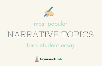 narrative essay topics for students